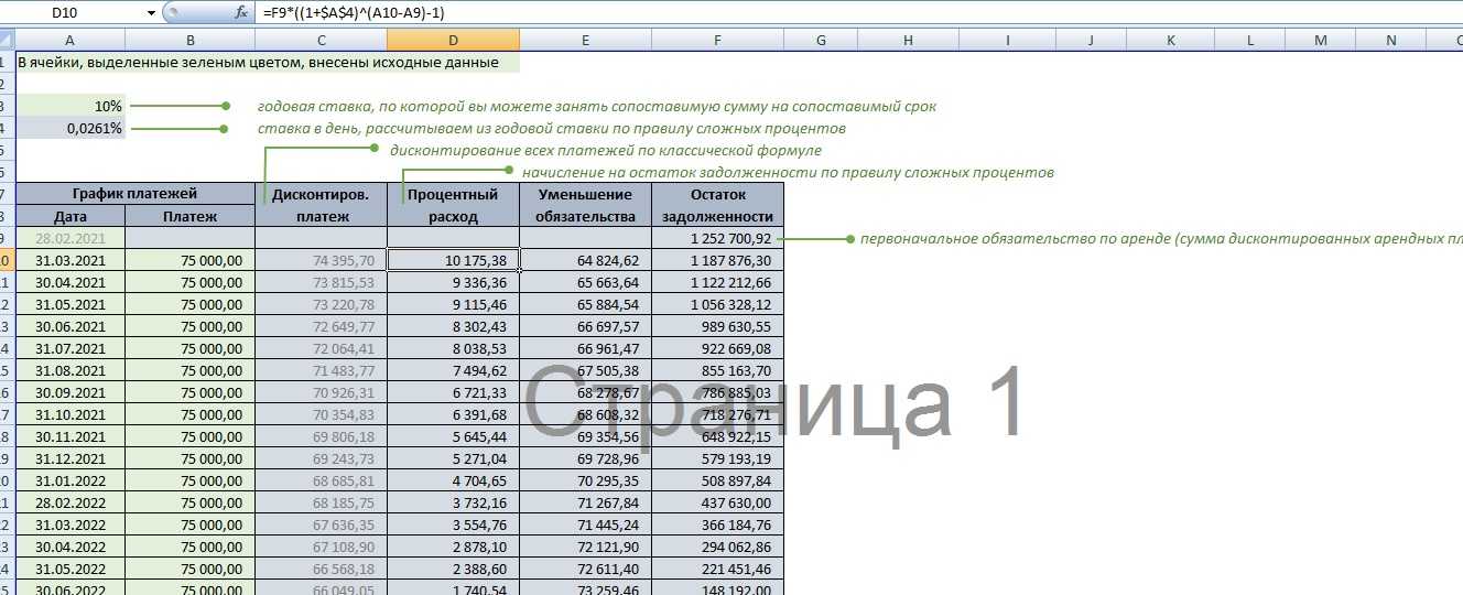 Фсбу 25/2018: пример применения нового стандарта учёта аренды