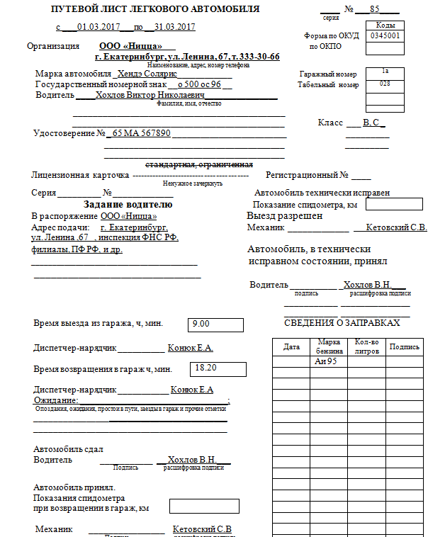 Как списать бензин на личный автомобиль директора? аренда личного автомобиля директора. использование директором личного автомобиля в служебных целях. списание бензина на предприятии :: businessman.ru