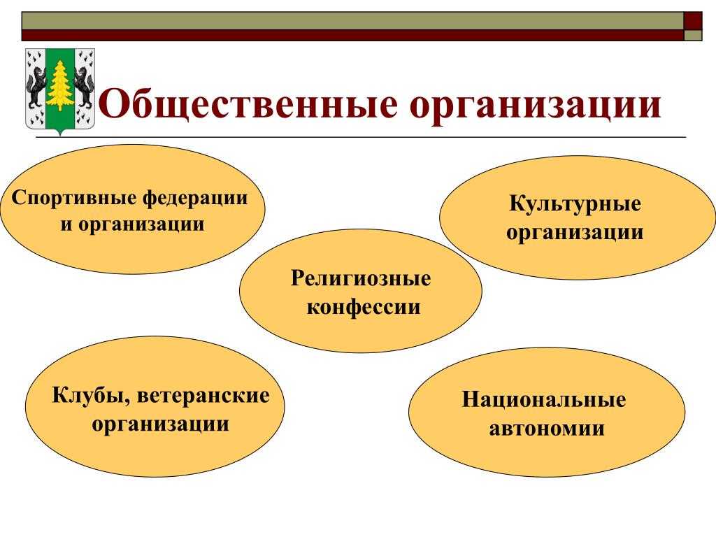 Что такое общественное объединение и общественные объединения каких видов можно создавать?
