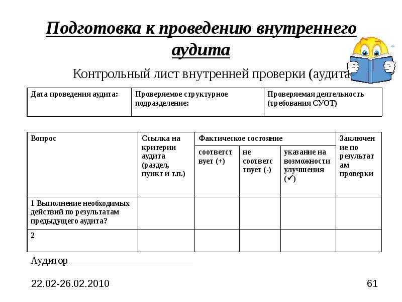Как проверять бизнес-процессы? пошаговый алгоритм подготовки и проведения внутреннего аудита