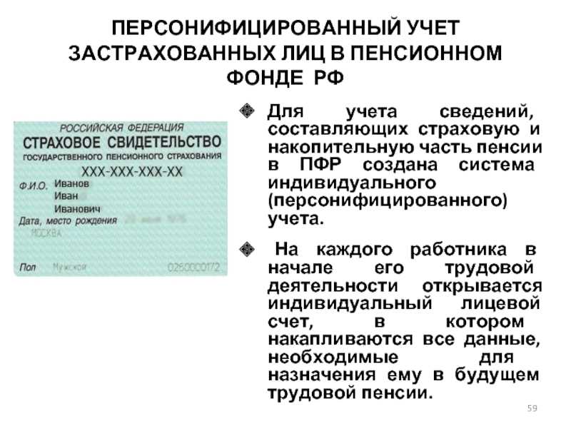 Персонифицированный учет: что это такое