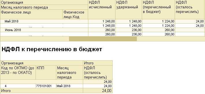 Зачтено излишне удержанного ндфл — что это значит в 1с зуп?