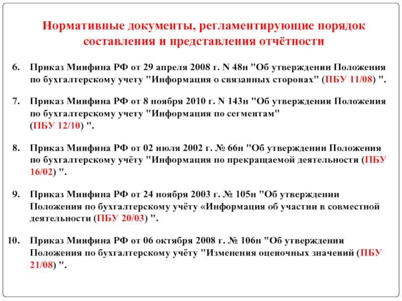 Пбу 11/2008 «информация о связанных сторонах»