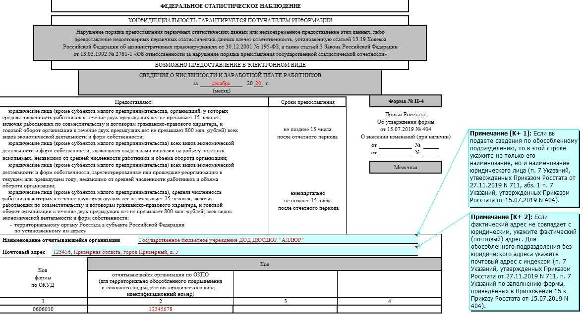 Статотчетность за 2022 и 2023 год нужно сдавать на новых бланках