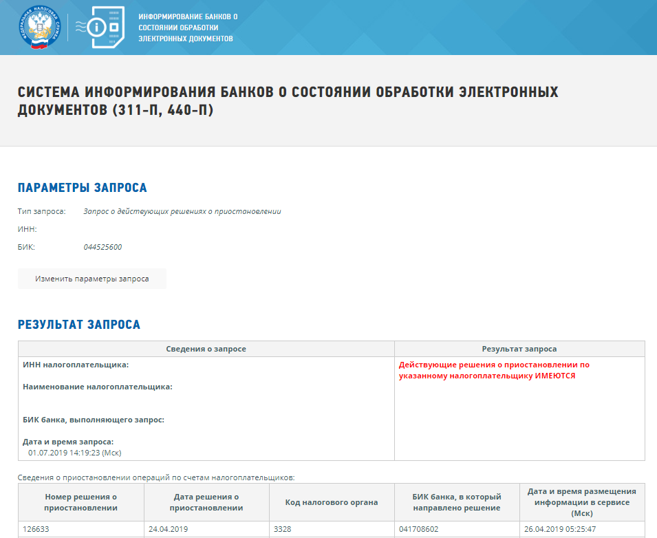 Блокировка счета юридического лица: основания и чем грозит