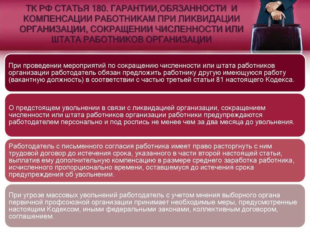 Увольнение работников при ликвидации предприятия: этапы, последствия сокращения при банкротстве, уведомление сотрудников | вопросы банкротства в 2024 году