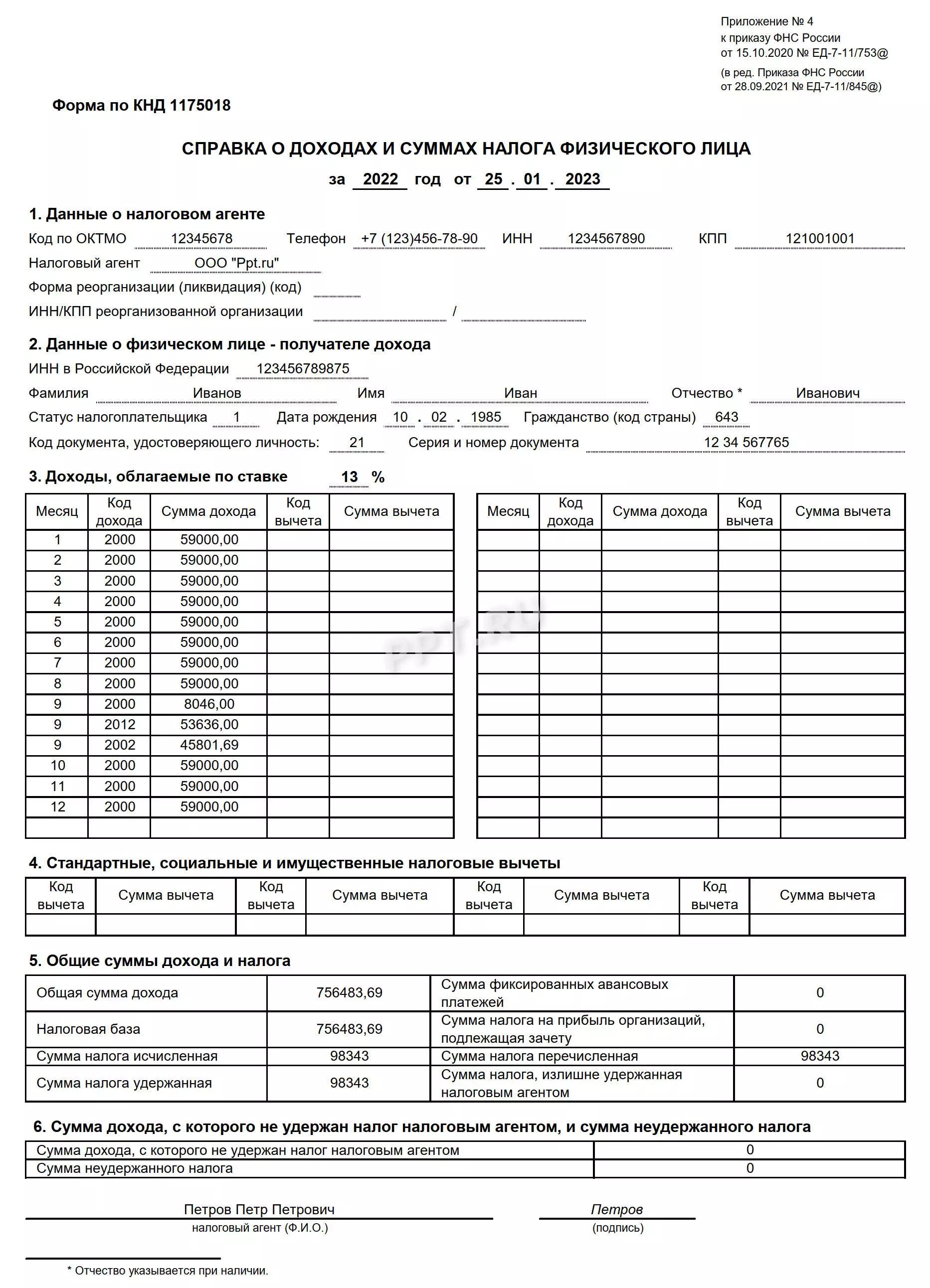 Что изменилось в новой форме 6-ндфл за i квартал 2024 года | бух.1с - сайт для современного бухгалтера