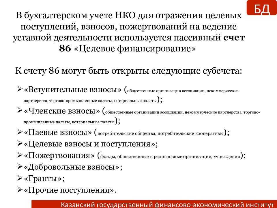 1с:бухгалтерия некоммерческой организации