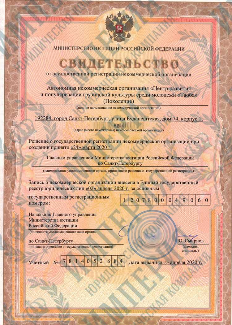 Регистрация нко — пошаговая инструкция