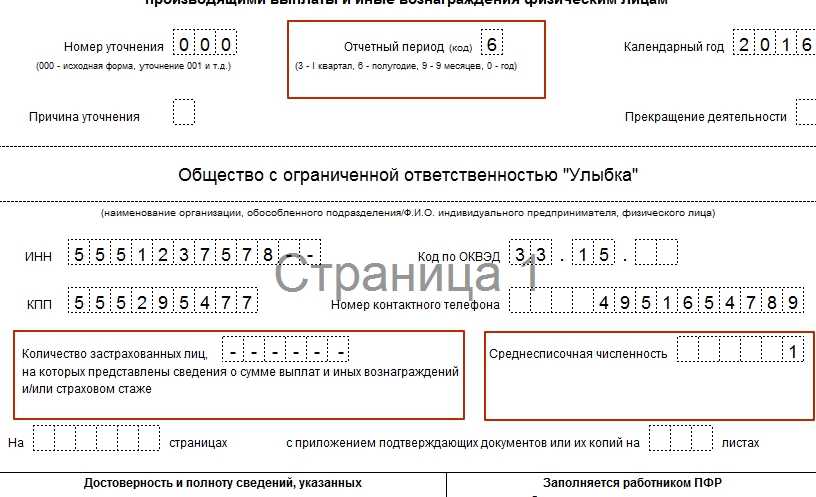 Нулевой рсв: нужно ли сдавать рсв если нет работников
