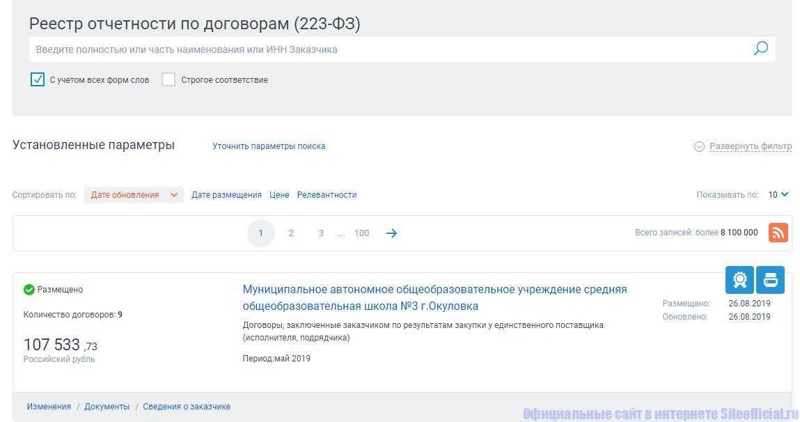 Сроки заключения и внесения изменений в договор по 223 фз