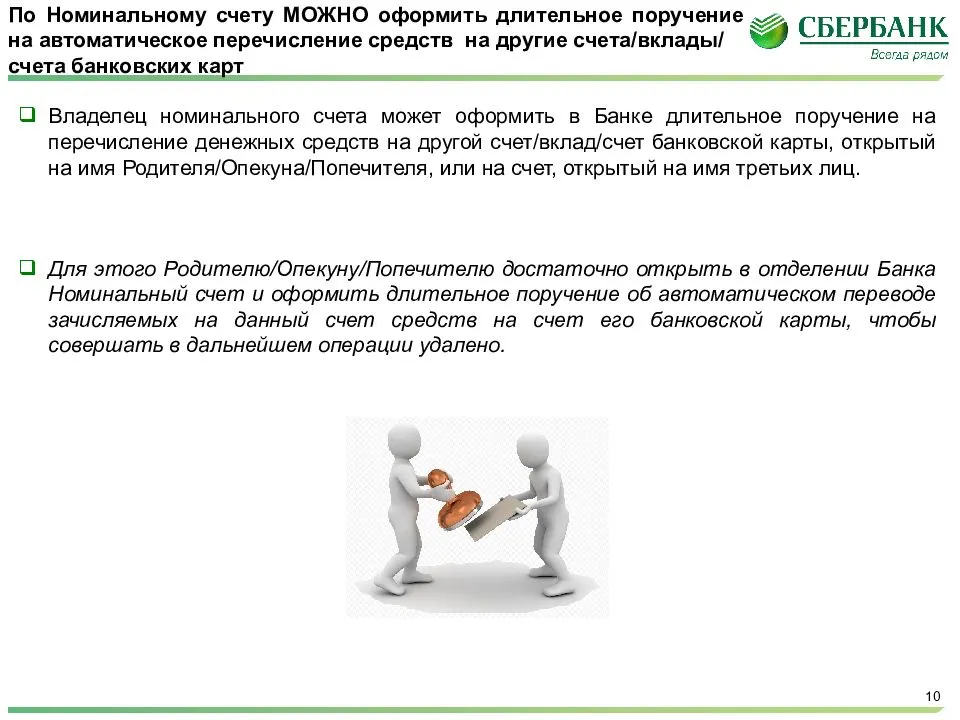 Сообщение от пфр о открытии номинального счета