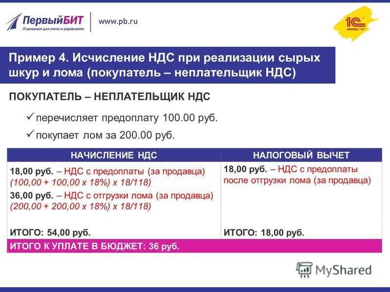 Как заполнить декларацию по ндс по металлолому