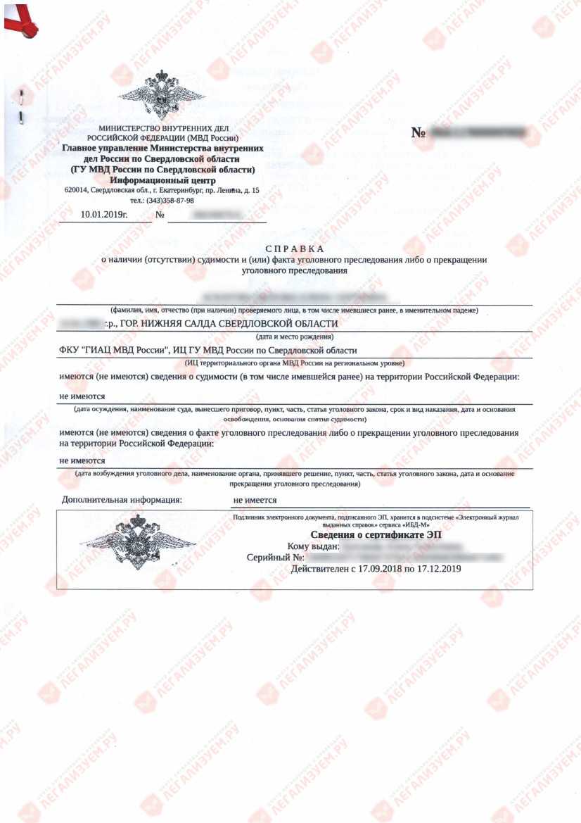Справка об отсутствии судимости – где и как получить, госуслуги, мфц, срок действия документа