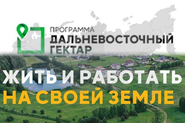 Как получить бесплатно гектар земли на дальнем востоке в 2024 году