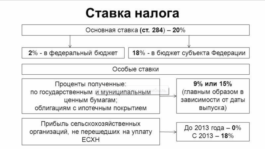 Налог на прибыль для организаций, расчет 1, 2, 3 и 4 квартал 2023 года